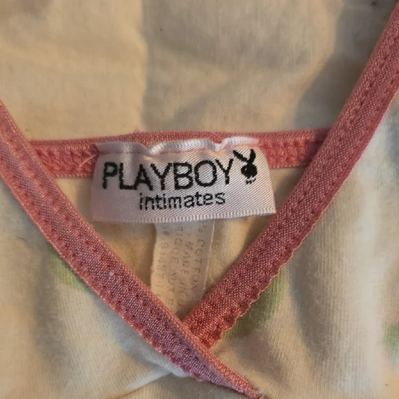 Vintage Y2k Playboy Polka Dot Camisole - Picture 2 of 4